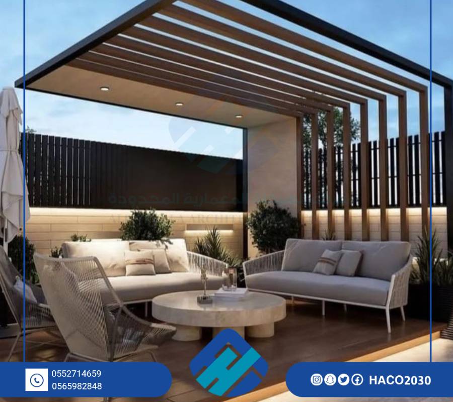 مظلات جلسات الرياض ، تصاميم مظلات جلسات حدائق للمنازل
