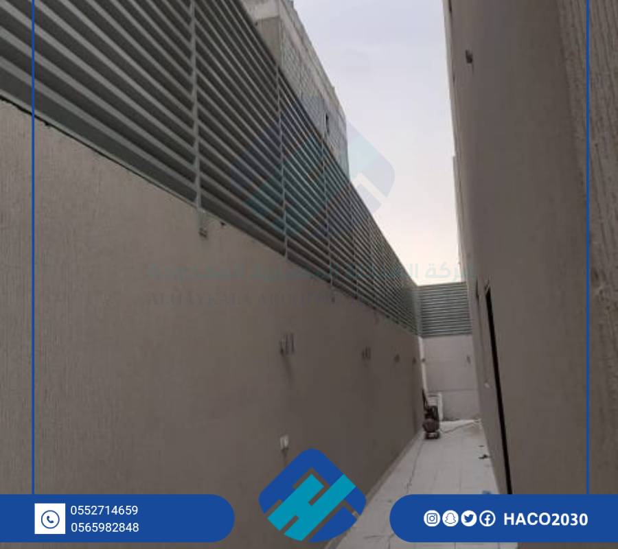 تصاميم السواتر حديد مشغول للحوش بالرياض