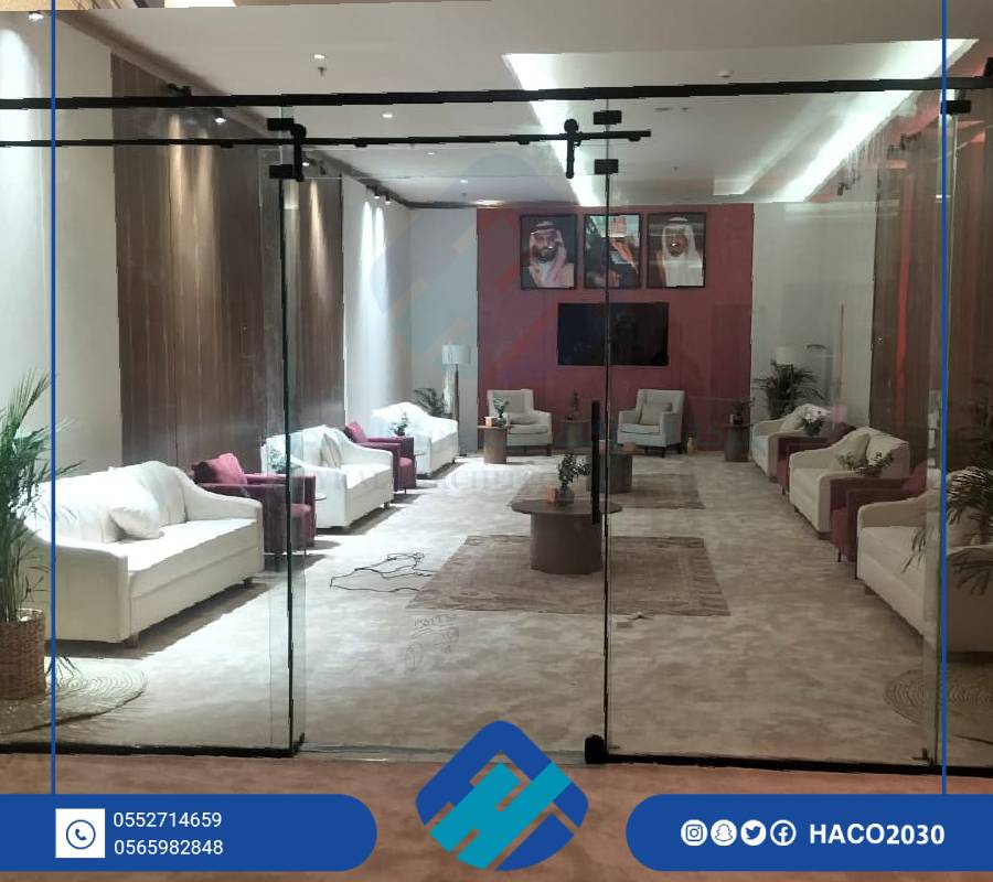 تصميم ابواب زجاج بالرياض
