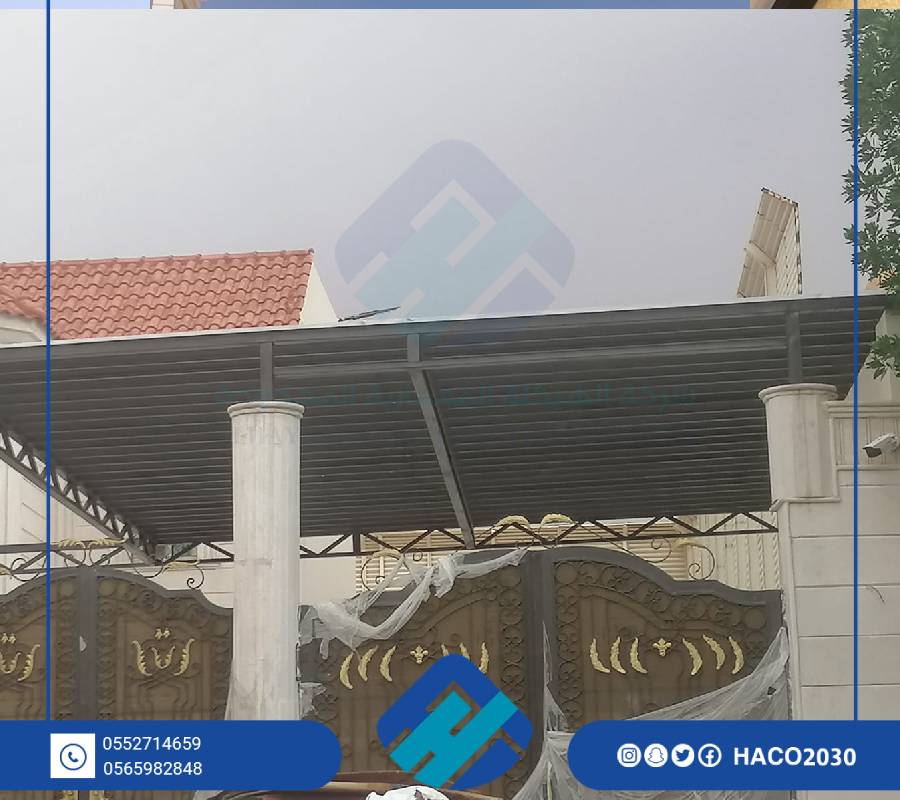 تركيب مظلة مشاريع حديد بالرياض