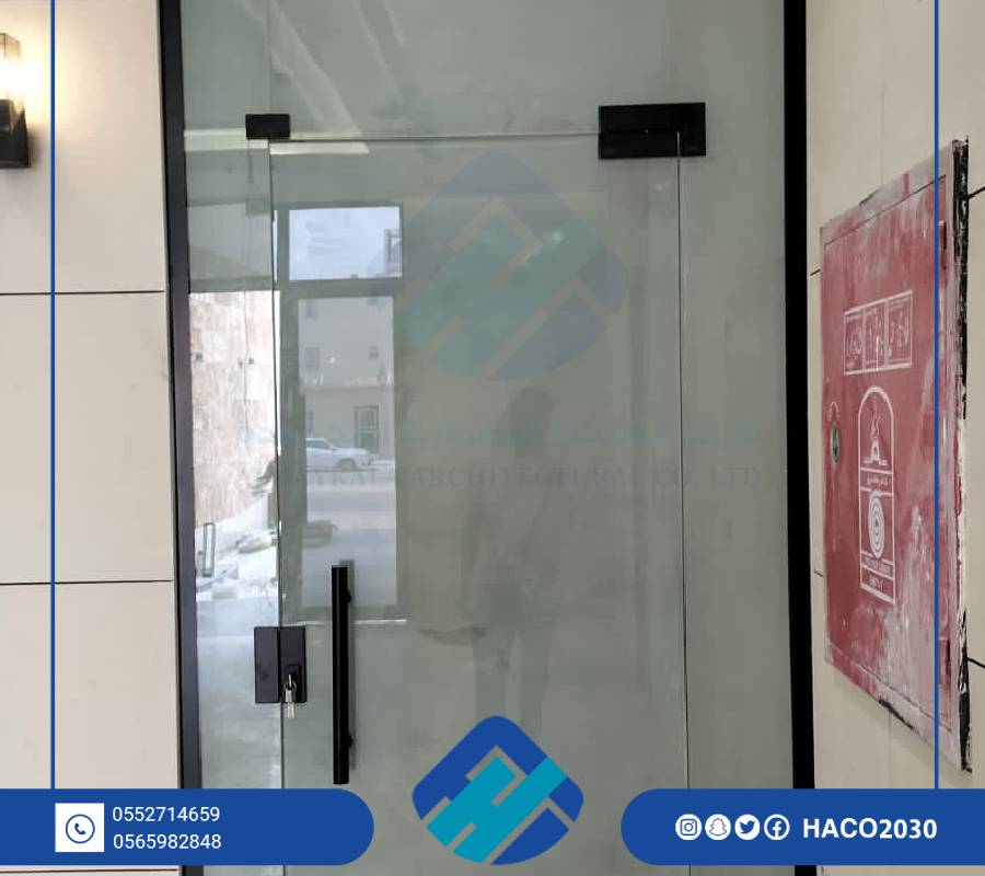 ابواب زجاج سيكوريت الرياض