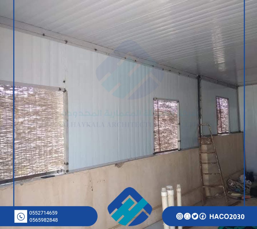 جدران مجالس ساندوتش بانل الرياض